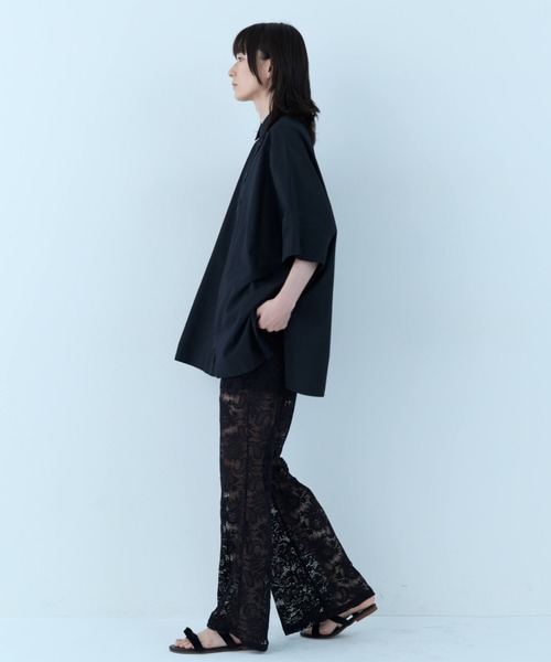 flaeu(フラユ)の「Floral Lace Easy Pants(その他パンツ・レディース・ホワイト/ブラック・FREE)」の17枚目の写真