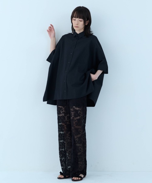 flaeu(フラユ)の「Floral Lace Easy Pants(その他パンツ・レディース・ホワイト/ブラック・FREE)」の19枚目の写真