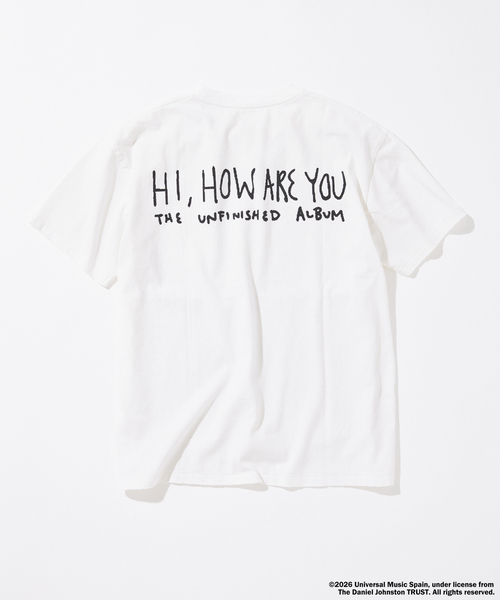 DANIEL JOHNSTON(ダニエルジョンストン)の「DANIEL JOHNSTON / ダニエル・ジョンストン 別注 プリント Tシャツ(Tシャツ/カットソー・メンズ・ホワイト/ブラック/ネイビー/ブラック系その他/ピンク系その他/イエロー・MEDIUM/LARGE)」の10枚目の写真