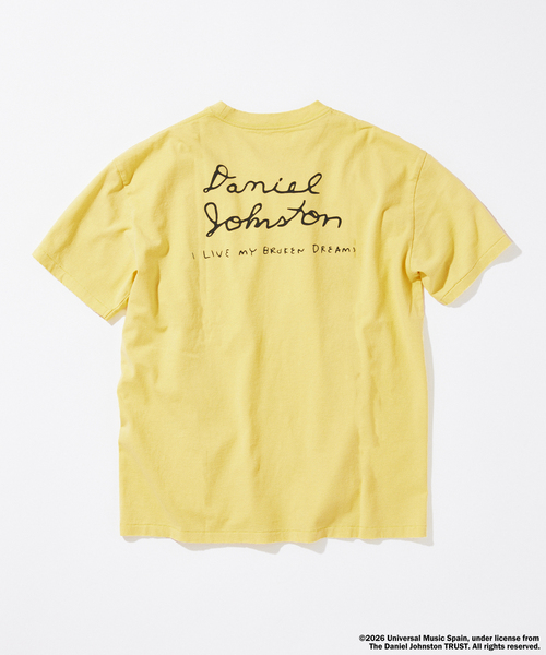 DANIEL JOHNSTON(ダニエルジョンストン)の「DANIEL JOHNSTON / ダニエル・ジョンストン 別注 プリント Tシャツ(Tシャツ/カットソー・メンズ・ホワイト/ブラック/ネイビー/ブラック系その他/ピンク系その他/イエロー・MEDIUM/LARGE)」の13枚目の写真