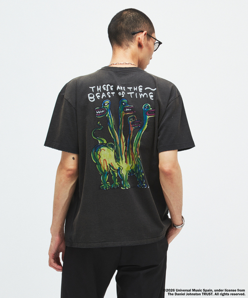 DANIEL JOHNSTON(ダニエルジョンストン)の「DANIEL JOHNSTON / ダニエル・ジョンストン 別注 プリント Tシャツ(Tシャツ/カットソー・メンズ・ホワイト/ブラック/ネイビー/ブラック系その他/ピンク系その他/イエロー・MEDIUM/LARGE)」の20枚目の写真