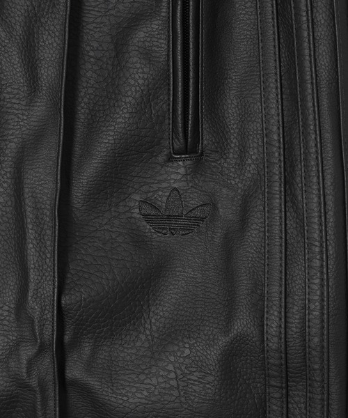 adidas(アディダス)の「FIREBIRD LOOSE PLEATHER PANT KU1806(その他パンツ・メンズ・ブラック・SMALL/MEDIUM)」の4枚目の写真