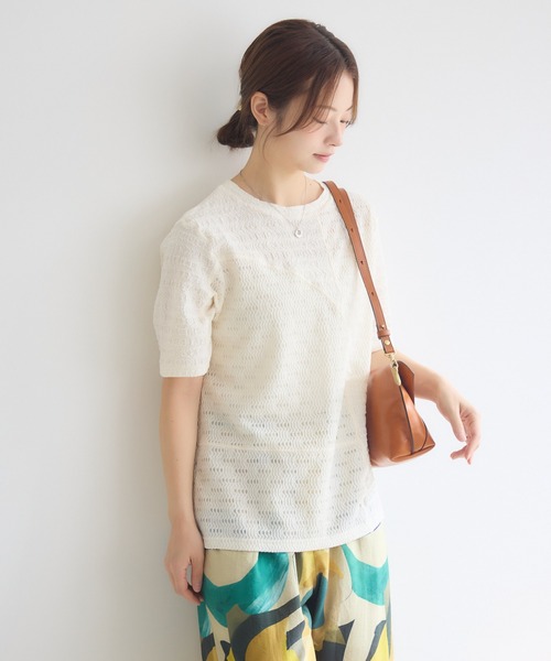 SAN HIDEAKI MIHARA(サンヒデアキミハラ)の「【SAN HIDEAKIMIHARA】メールバッグS(ショルダーバッグ・レディース・ベージュ/キャメル・MEDIUM)」の13枚目の写真