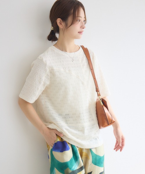 SAN HIDEAKI MIHARA(サンヒデアキミハラ)の「【SAN HIDEAKIMIHARA】メールバッグS(ショルダーバッグ・レディース・ベージュ/キャメル・MEDIUM)」の14枚目の写真