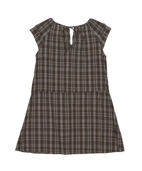 NICK&NICOLE(ニックアンドニコール)の「VINTAGE CHECK MINI DRESS_BROWN(ワンピース・レディース・その他・FREE)」の2枚目の写真