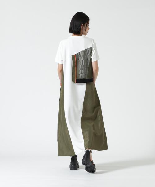 Risley（リズレー）の「Risley(リズレー) レイヤードワンピース（ワンピース・レディース・カーキ/ホワイト系2・F）」の7枚目の写真