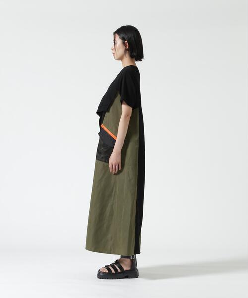 Risley（リズレー）の「Risley(リズレー) レイヤードワンピース（ワンピース・レディース・カーキ/ホワイト系2・F）」の13枚目の写真