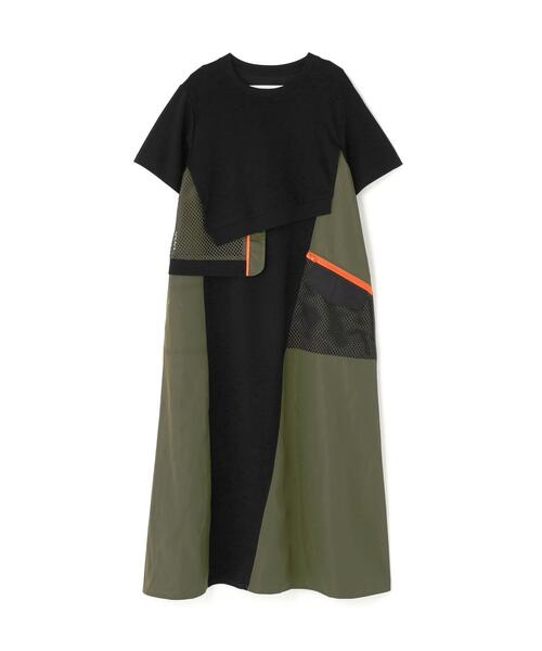 Risley（リズレー）の「Risley(リズレー) レイヤードワンピース（ワンピース・レディース・カーキ/ホワイト系2・F）」の20枚目の写真