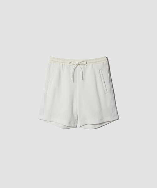 onegravity(ワングラビティ)の「onegravity / アップルメッシュサイドラインショーツ(その他パンツ・メンズ・ブラック/ホワイト・LARGE/MEDIUM)」の2枚目の写真