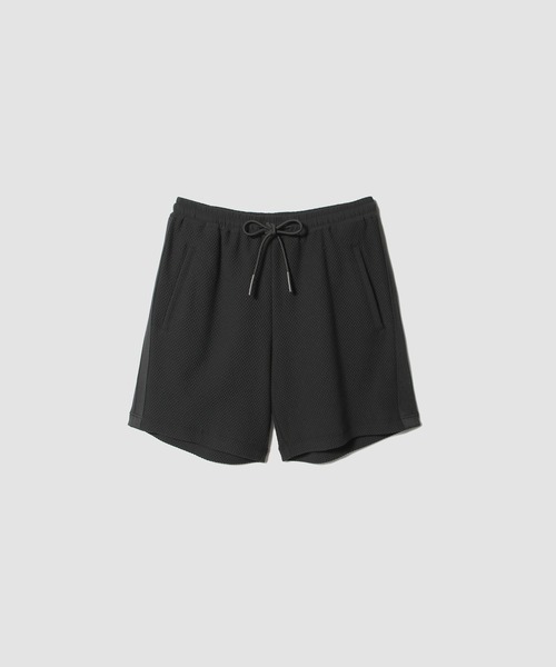 onegravity(ワングラビティ)の「onegravity / アップルメッシュサイドラインショーツ(その他パンツ・メンズ・ブラック/ホワイト・LARGE/MEDIUM)」の1枚目の写真
