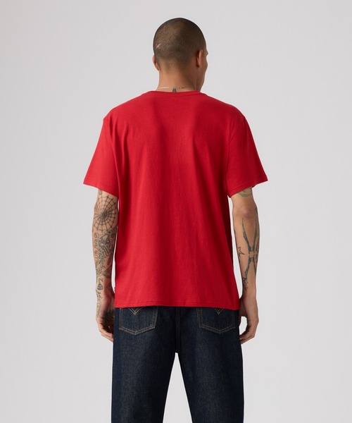 Levi's(リーバイス)の「Levi's/リーバイス ショートスリーブ リラックス Tシャツ(Tシャツ/カットソー・メンズ・レッド・XL/L/M/S)」の3枚目の写真