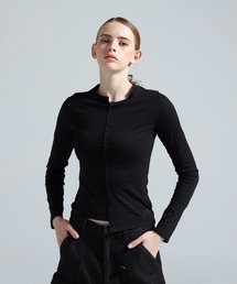 Y-3 FITTED LONG SLEEVE TEE