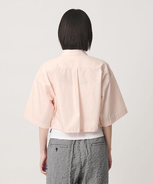NICE WEATHER(ナイスウェザー)の「<NICE WEATHER>タイプライター ショートスリーブシャツ(シャツ/ブラウス・レディース・ライトピンク/ライトブルー・M/S)」の11枚目の写真