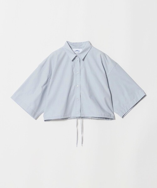 NICE WEATHER(ナイスウェザー)の「<NICE WEATHER>タイプライター ショートスリーブシャツ(シャツ/ブラウス・レディース・ライトピンク/ライトブルー・M/S)」の12枚目の写真
