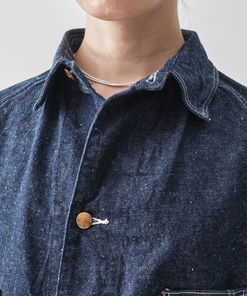 orSlow（オアスロウ）の「[orSlow/オアスロー]LOOSE FIT DENIM COVERALL（スカート・レディース・ブルー・FREE）」の9枚目の写真