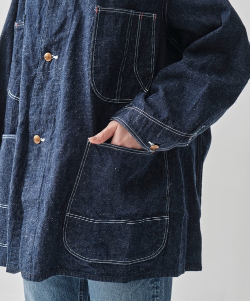 orSlow（オアスロウ）の「[orSlow/オアスロー]LOOSE FIT DENIM COVERALL（スカート・レディース・ブルー・FREE）」の11枚目の写真