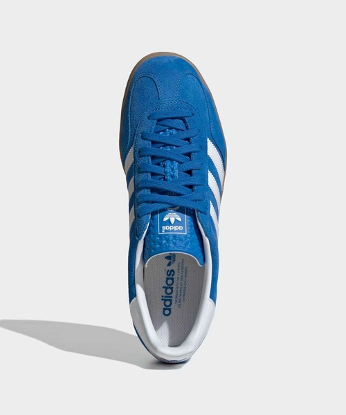 adidas(アディダス)の「ガゼル インドア / Gazelle Indoor / アディダスオリジナルス adidas Originals(スニーカー・メンズ・ブルー・22.5cm/23.5cm/24.5cm/25.5cm/26.5cm/27.5cm/28.5cm/23.0cm/24.0cm/25.0cm/26.0cm/27.0cm/28.0cm/29.0cm/22.0cm)」の2枚目の写真