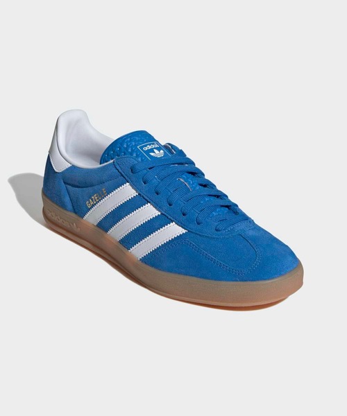 adidas(アディダス)の「ガゼル インドア / Gazelle Indoor / アディダスオリジナルス adidas Originals(スニーカー・メンズ・ブルー・22.5cm/23.5cm/24.5cm/25.5cm/26.5cm/27.5cm/28.5cm/23.0cm/24.0cm/25.0cm/26.0cm/27.0cm/28.0cm/29.0cm/22.0cm)」の4枚目の写真