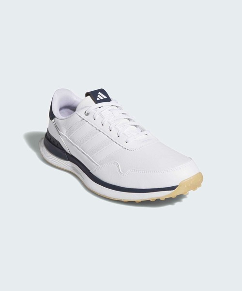 adidas(アディダス)の「S2G 26 レザー スパイクレス ゴルフ / S2G 26 LEATHER SPIKELESS GOLF【adidas Golf/アディダスゴルフ】(スニーカー・メンズ・ホワイト・24.5cm/25.5cm/26.5cm/27.5cm/28.5cm/25.0cm/26.0cm/27.0cm/28.0cm)」の4枚目の写真