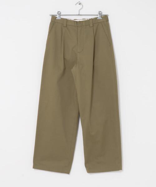 URBAN RESEARCH DOORS(アーバンリサーチドアーズ)の「1タックワイドストレートチノパンツ 26AW(その他パンツ・メンズ・ベージュ/ネイビー・MEDIUM/LARGE)」の11枚目の写真