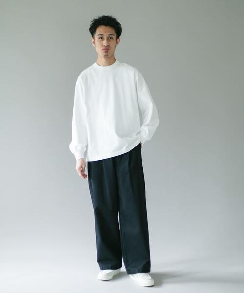 URBAN RESEARCH DOORS(アーバンリサーチドアーズ)の「1タックワイドストレートチノパンツ 26AW(その他パンツ・メンズ・ベージュ/ネイビー・MEDIUM/LARGE)」の17枚目の写真