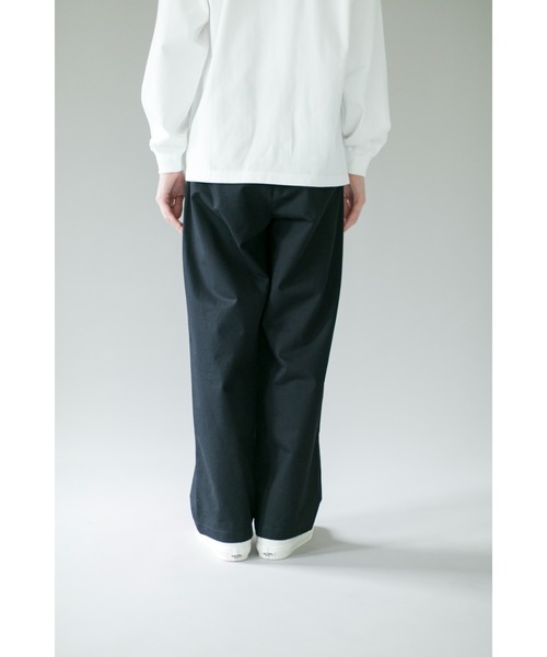 URBAN RESEARCH DOORS（アーバンリサーチドアーズ）の「1タックワイドストレートチノパンツ（チノパンツ・メンズ・ベージュ/ネイビー・MEDIUM/LARGE）」の18枚目の写真