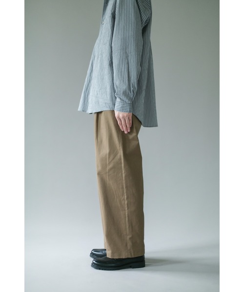 URBAN RESEARCH DOORS（アーバンリサーチドアーズ）の「1タックワイドストレートチノパンツ（チノパンツ・メンズ・ベージュ/ネイビー・MEDIUM/LARGE）」の14枚目の写真