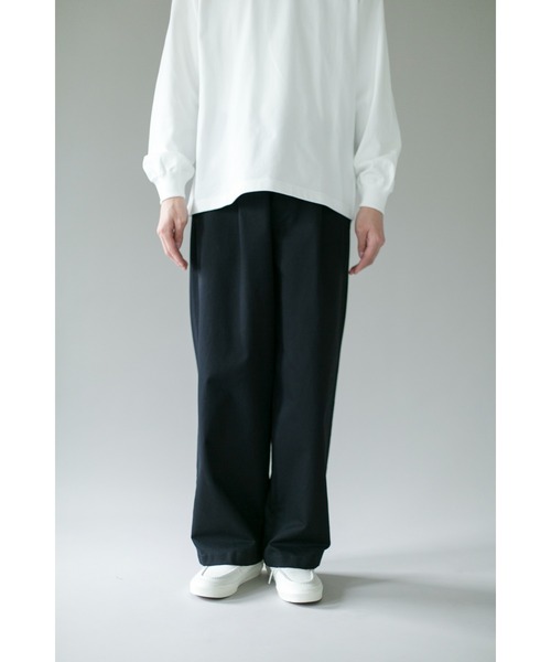 URBAN RESEARCH DOORS（アーバンリサーチドアーズ）の「1タックワイドストレートチノパンツ（チノパンツ・メンズ・ベージュ/ネイビー・MEDIUM/LARGE）」の16枚目の写真