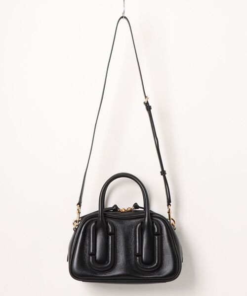 MARC JACOBS(マークジェイコブス)の「BABE TOP HANDLE/ベイブ トップ ハンドル(ショルダーバッグ・レディース・ブラック/ホワイト・ONE SIZE)」の9枚目の写真
