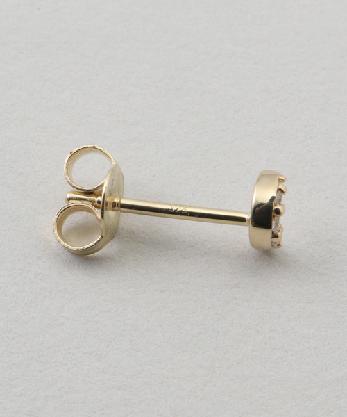 EDIT. FOR LULU(エディットフォールル)の「【Otiumberg./オティウムバーグ】 Diamond Moon Studs(ピアス(片耳用)・レディース・ゴールド・FREE)」の7枚目の写真