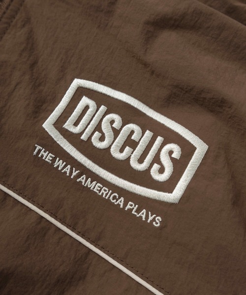 DISCUS(ディスカス)の「【71】【DISCUS/ディスカス】ナイロン 切替 マウンテンパーカー/ナイロンジャケット/ウインドブレーカー/ ビッグシルエット/撥水加工/ユニセックス/レディース/メンズ(ナイロンジャケット・メンズ・オフホワイト/ネイビー/ブラック/ブラウン・L/M/XL)」の7枚目の写真