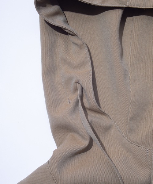 F/CE. (エフシーイー)の「F/CE. CHAMBRAY STRETCH ANORAK SHIRT / エフシーイー シャンブレー ストレッチ アノラック シャツ(シャツ/ブラウス・メンズ・ベージュ/ブラック・SMALL)」の7枚目の写真