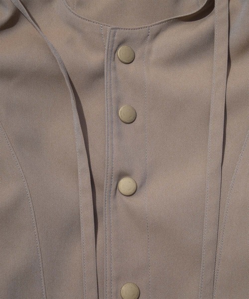 F/CE. (エフシーイー)の「F/CE. CHAMBRAY STRETCH ANORAK SHIRT / エフシーイー シャンブレー ストレッチ アノラック シャツ(シャツ/ブラウス・メンズ・ベージュ/ブラック・SMALL)」の8枚目の写真