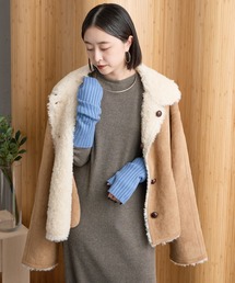 JEANS FACTORY｜ジーンズファクトリー（レディース）のムートンコート