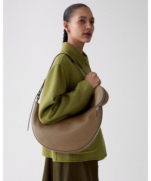 kate spade new york(ケイトスペード ニューヨーク)の「ケーエスデュオ ラージ クロスボディ バッグ(ショルダーバッグ・レディース・ベージュ・ONESIZE)」の2枚目の写真