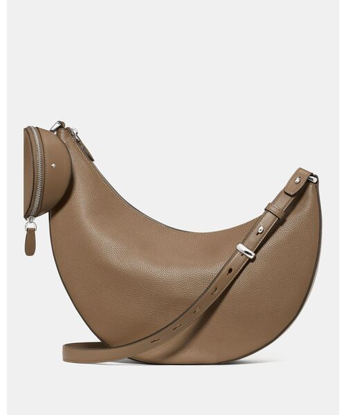 kate spade new york(ケイトスペード ニューヨーク)の「ケーエスデュオ ラージ クロスボディ バッグ(ショルダーバッグ・レディース・ベージュ・ONESIZE)」の4枚目の写真