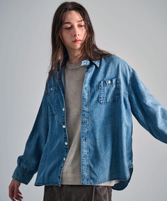 オーバーサイズ デニム シャツ（シャツ/ブラウス）｜POLO RALPH LAUREN