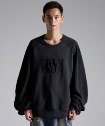 GRANCY（グランシー）の「【GRANCY】Reverse Pile Sleeve Sweat PO   リバースパイルスリーブスウェットプルオーバー（スウェット）」
