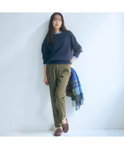 Belle Maison(ベルメゾン)の「配色ニット【乾燥機OK】(ニット/セーター・レディース・キャメル/チャコール/ブルー・S/L/M)」の10枚目の写真