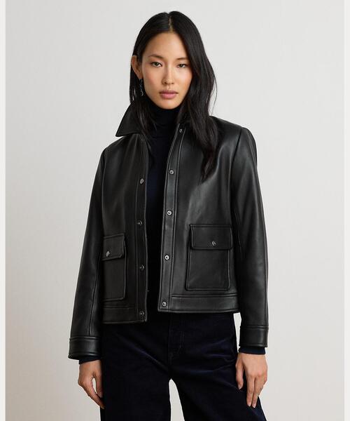 ジャケット・アウター Ralph Lauren Black Label Short Blouson LAUREN RALPH LAUREN｜ローレン ラルフ ローレンのブルゾン（ブラック