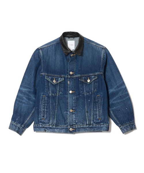 CRIMIE(クライミー)の「BRON FREE SELVEDGE GARAGE USED DENIM TYPE III JACKET - INDIGO MADE IN JAPAN(デニムジャケット・メンズ・インディゴブルー・XXL/XL/L/M/S)」の3枚目の写真