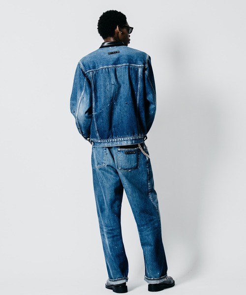 CRIMIE(クライミー)の「BRON FREE SELVEDGE GARAGE USED DENIM TYPE III JACKET - INDIGO MADE IN JAPAN(デニムジャケット・メンズ・インディゴブルー・XXL/XL/L/M/S)」の14枚目の写真