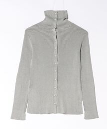 【一部店舗限定】【REALM(レルム)】COVERED-BUTTON KNIT CARDIGAN
