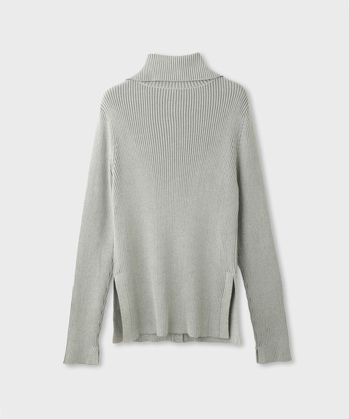 ROPE'（ロペ）の「【一部店舗限定】【REALM（レルム）】COVERED-BUTTON KNIT CARDIGAN（カーディガン/ボレロ・レディース・グリーン系その他/グレー/ダークブラウン・38）」の9枚目の写真