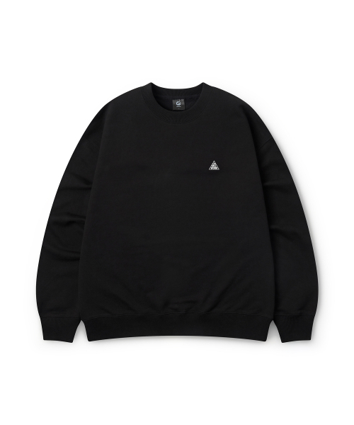 CAMEL WORK(キャメルワーク)の「TRIANGLE ロゴ スウェットシャツ(ブラック)(スウェット・メンズ・その他・X-LARGE/MEDIUM/LARGE)」の2枚目の写真