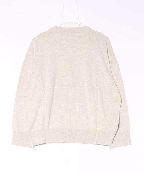 VIBGYOR(ヴィブジョー)の「【Bls】 【ZM】【Bling Leads】12GGクルー/N カラーニット(BL)(ニット/セーター・メンズ・ブラック/グレー/レッド/グリーン/キナリ・FREE)」の7枚目の写真