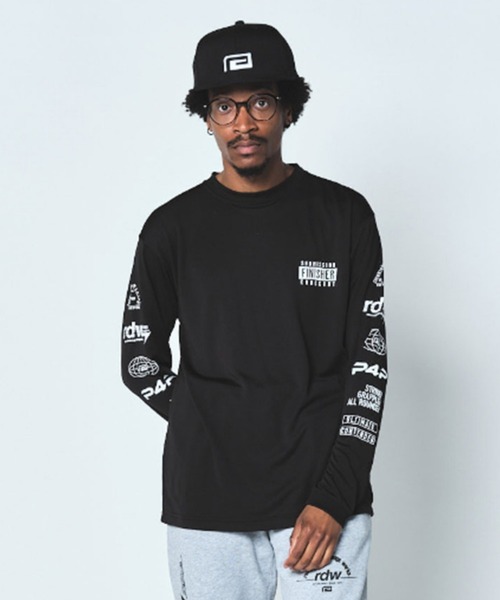 reversal.dogi.design.works(リバーサル・ドーギ・デザイン・ワークス)の「<reversal/リバーサル>RACING DRY LONG SLEEVE(Tシャツ/カットソー・メンズ・ホワイト/ブラック・L/XL/M)」の1枚目の写真