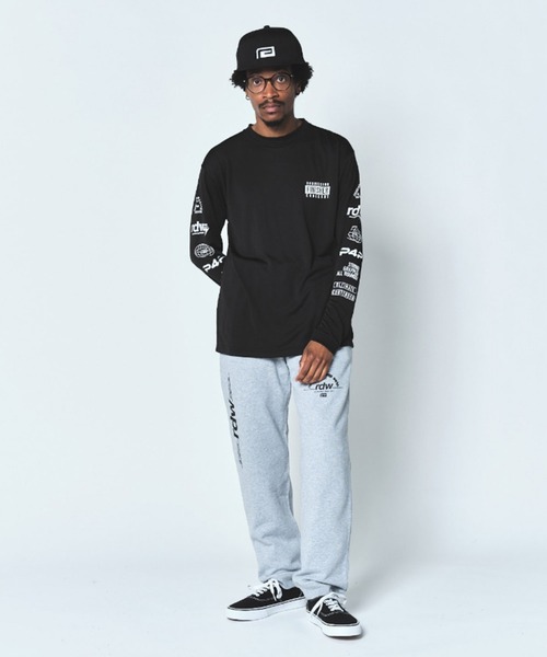reversal.dogi.design.works(リバーサル・ドーギ・デザイン・ワークス)の「<reversal/リバーサル>RACING DRY LONG SLEEVE(Tシャツ/カットソー・メンズ・ホワイト/ブラック・L/XL/M)」の3枚目の写真