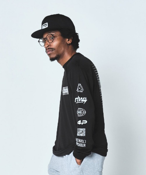 reversal.dogi.design.works(リバーサル・ドーギ・デザイン・ワークス)の「<reversal/リバーサル>RACING DRY LONG SLEEVE(Tシャツ/カットソー・メンズ・ホワイト/ブラック・L/XL/M)」の6枚目の写真