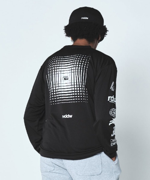 reversal.dogi.design.works(リバーサル・ドーギ・デザイン・ワークス)の「<reversal/リバーサル>RACING DRY LONG SLEEVE(Tシャツ/カットソー・メンズ・ホワイト/ブラック・L/XL/M)」の8枚目の写真